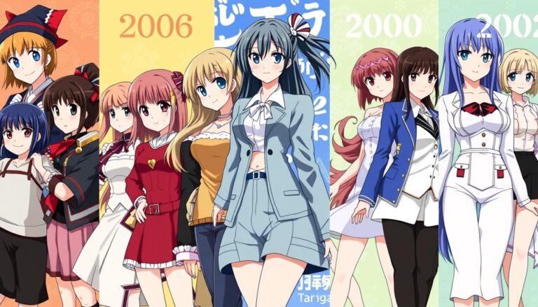 2000s anime girl characters