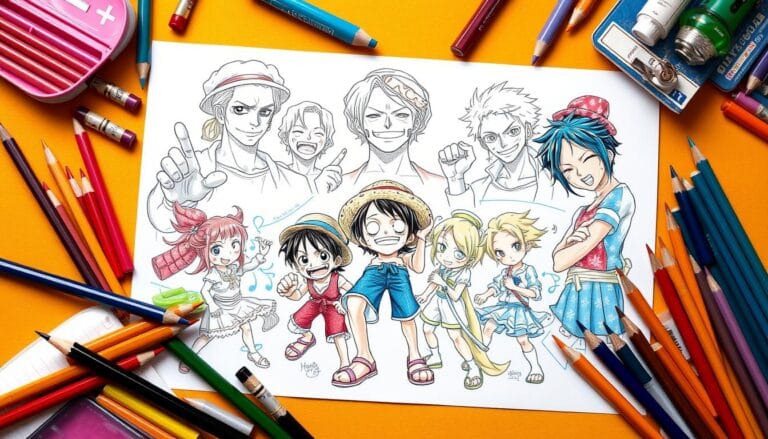 one piece drawing​